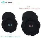 Накладки на Ушные подушки, впитывающие пот, моющиеся бактериальные дезодорирующие вкладыши для наушников всех размеров