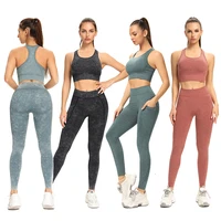 yoga set yoga leggings set with pocket women fitness suit for yoga clothes high waist gym workout sportswear gym sports clothing
