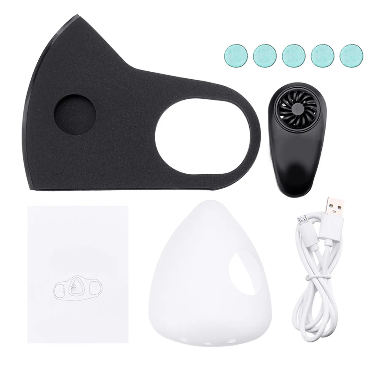 

Anti-Pollution Respirator PM2.5 Filter Sport Cycling Bicycle Anti Dust Air Pollution Mask Outdoor Air Breathing Purifier