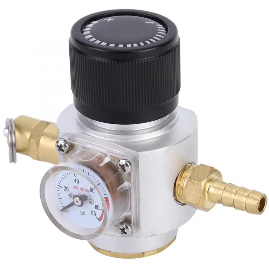New Arrive Level 2 Pressure Gauge Regulator Beer with Safety Valve Brewing Accessories | Инструменты