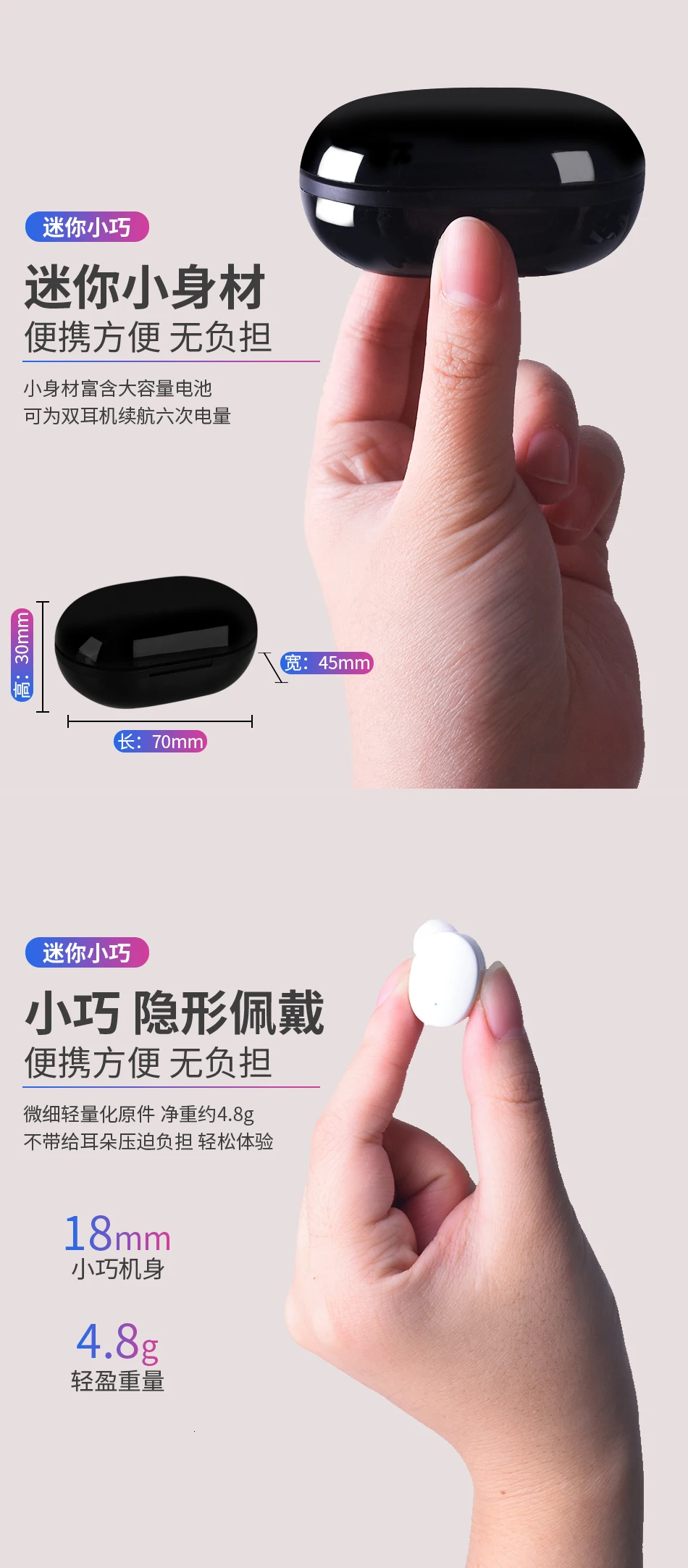 MissAudio YINYOO A01 Bluetooth наушники 5,0 TWS Беспроводные водонепроницаемые наушники Bluetooth с шумоподавлением наушники вкладыши