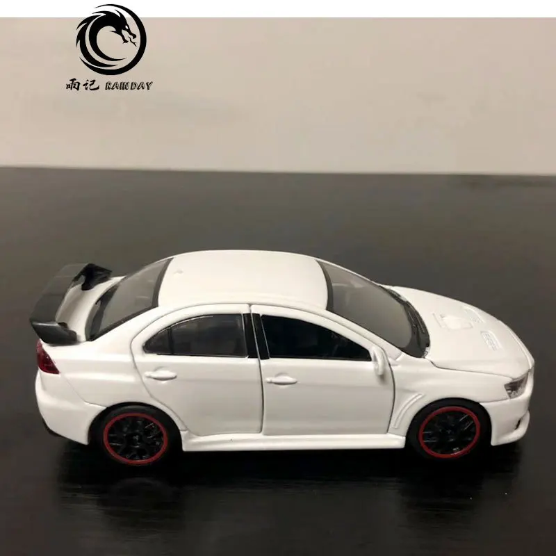 RD 1/32 масштабная модель автомобиля игрушки Mitsubishi Lancer Evolution X звук и свет Литье Металла Отступить модели автомобиля игрушки для подарка, для детей