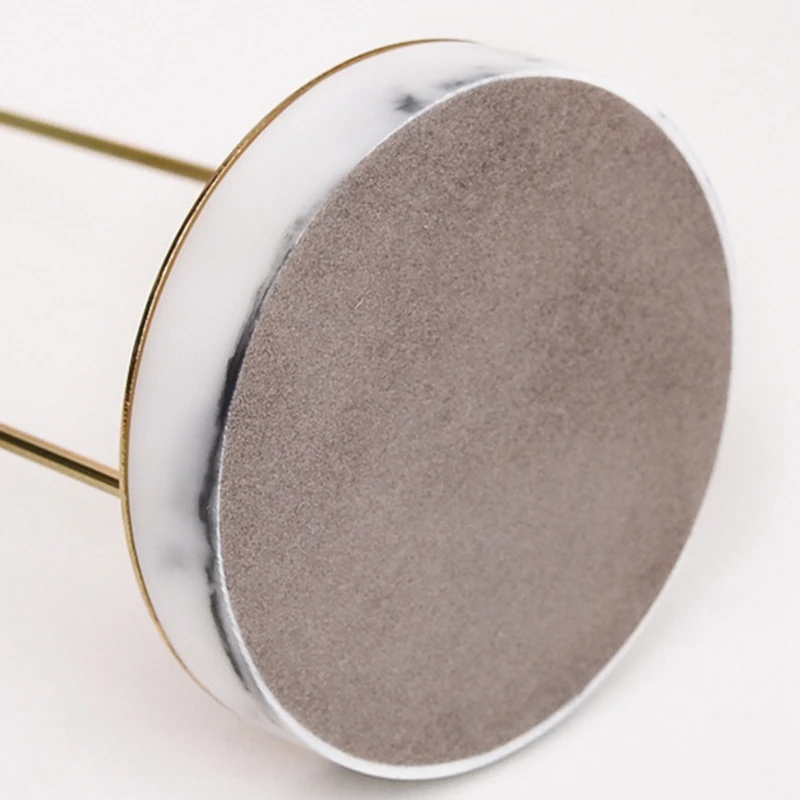 Скандинавский изысканный золотой ювелирный дисплей с мраморной подставкой