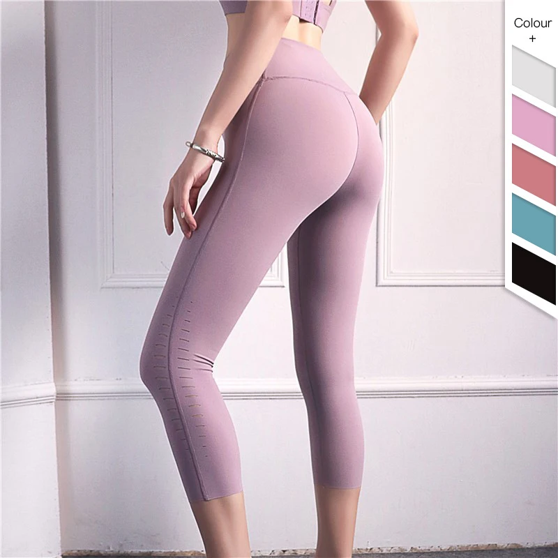 Женские Штаны Для Йоги спортивные штаны для фитнеса обтягивающие леггинсы