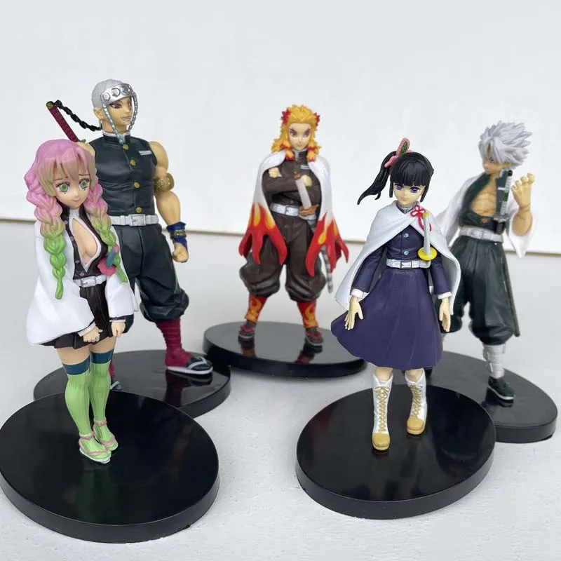 Фигурки из аниме рассекающий демонов экшн фигурки ПВХ фигурка Zenitsu Inosuke Kimetsu No