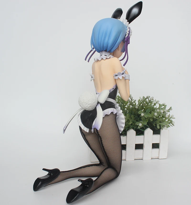 1/4 Re: жизнь в другом мире от Zero Bunny Girl Ver. Экшн фигурки из ПВХ Ram Rem аниме