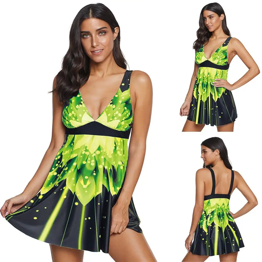 Женский купальник boycloth танкини размера плюс цельное бикини пуш ап пляжный бандаж