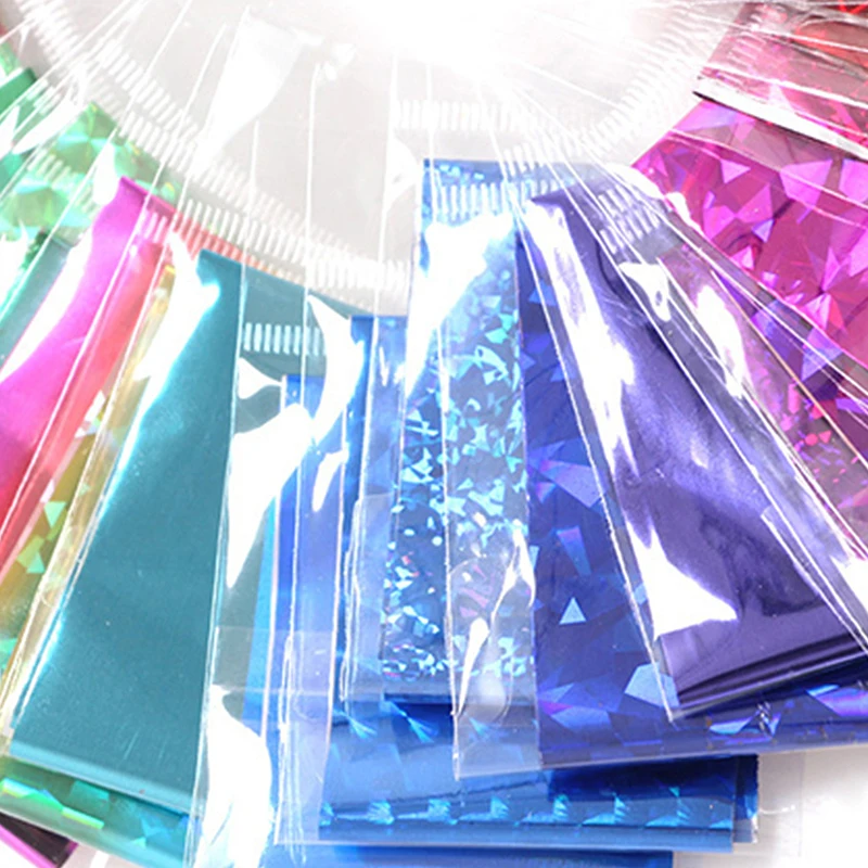 Звездное небо дизайн Набор наклеек для ногтей 10 листов переводная наклейка