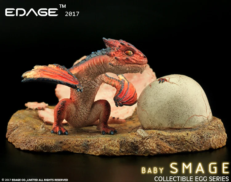 EDAGE Smaug The Golden Yrannical Dragon Dread неоценимо богатый данерис Таргариен|Игровые фигурки и