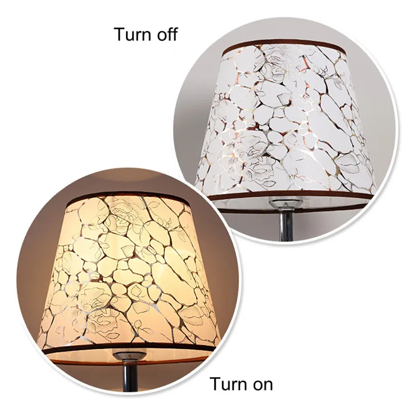 

E27 абажур для настольной лампы Современная Лампа PVC оттенок Морден крышка лампы для спальня украшения для сада, абажуры