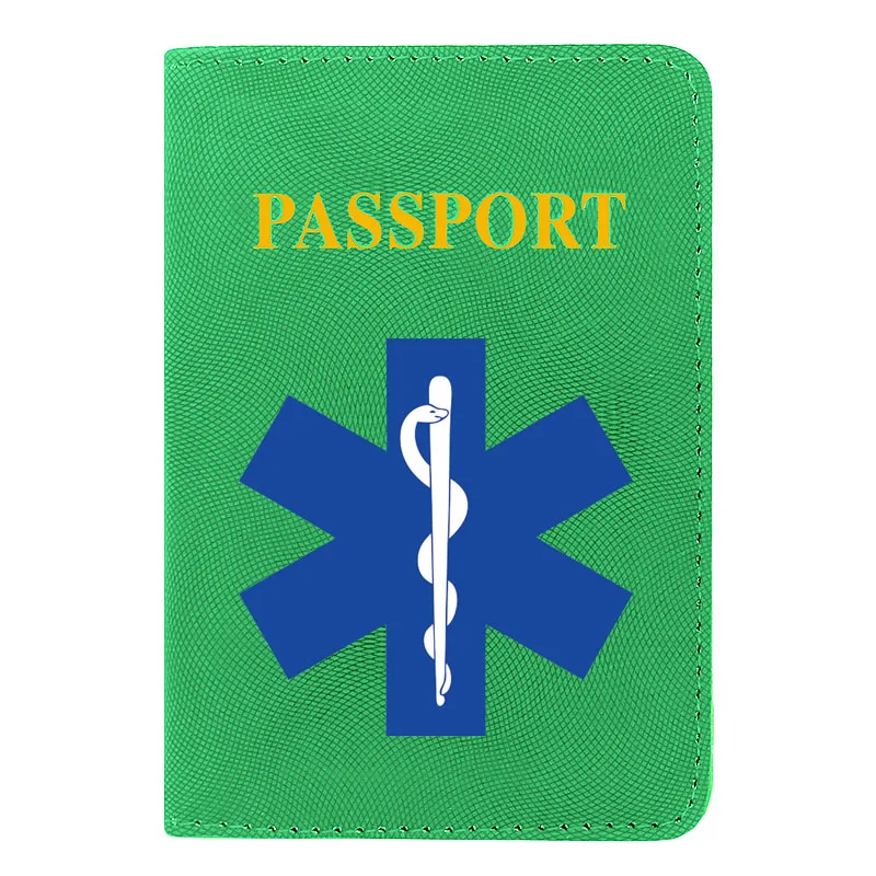 

Personality Passport Cover Fashion Star of Life Travel ID Credit Card Holder Pocket Wallet Bags