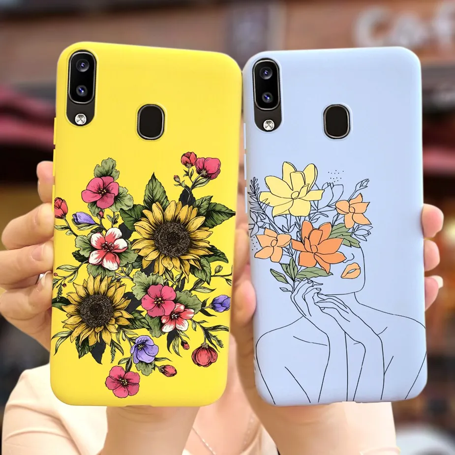 Чехол для Samsung Galaxy A20 чехол A10 A10s A20s A20e милый яркий мягкий силиконовый из ТПУ A 10 20 s