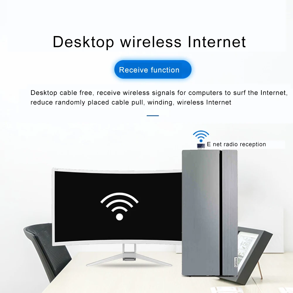 USB Wifi Bluetooth 4 0 адаптер 2 в 1 150 Мбит/с | Компьютеры и офис