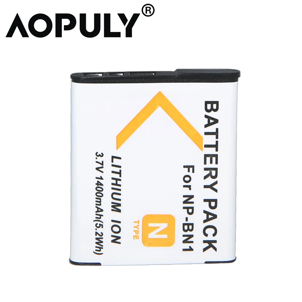 1400 мА/ч, NP-BN1 Батарея NP BN1Batteries для SONY DSC TX9 T99 WX5 TX7 TX5 W390 W380 W350 W320 W360 QX100 W370 W730 W150 DSC-TX5G - Цвет: 1 battery