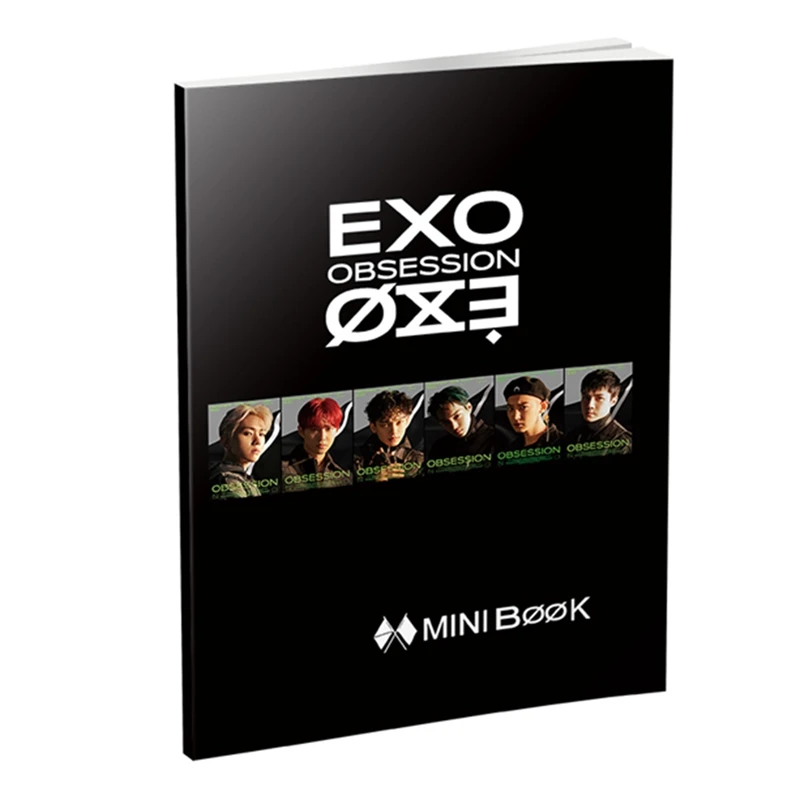 EXO новый модный мини фотоальбом с эмблемой альбома K pop коллекция поклонников