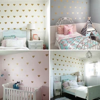 personalized diy heart wall stickers home decoration for kids baby rooms bedroom kitchen art mural peel stick vinyl wallpaper