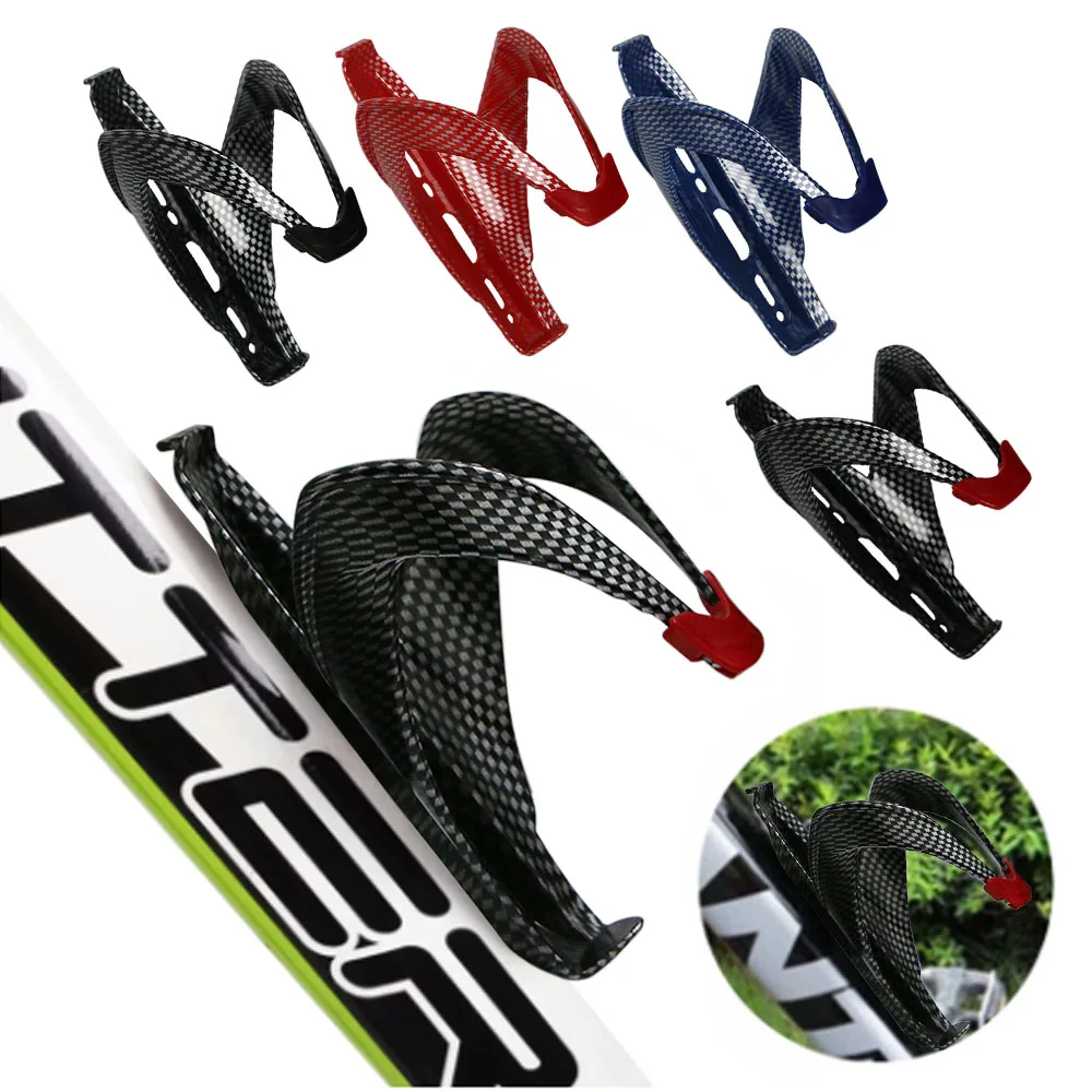 

Carbon Fiber Bicycle Bottle Holder Bicycle Bottle Cage MTB Road Bike Cycling Water Kettle Water Cup Holder Bicycle Accessories