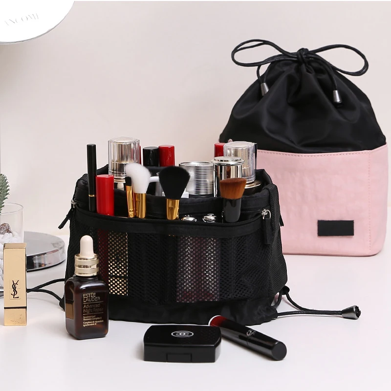 

Fashion drawstring cosmetics wash bag box travel essential supplies storage bag cosmetic storage bag accessories