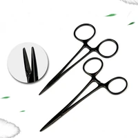 porcelain black handle insert needle holder double eyelid embedding needle holder