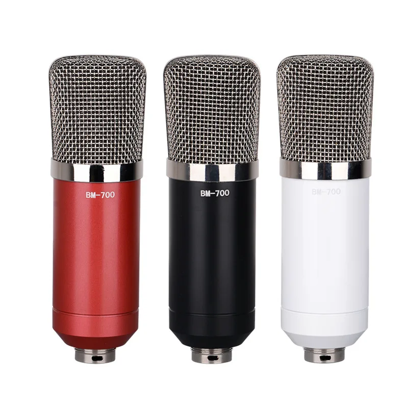 Комплект профессионального конденсаторного микрофона BM700 BM-700 г. микрофон для