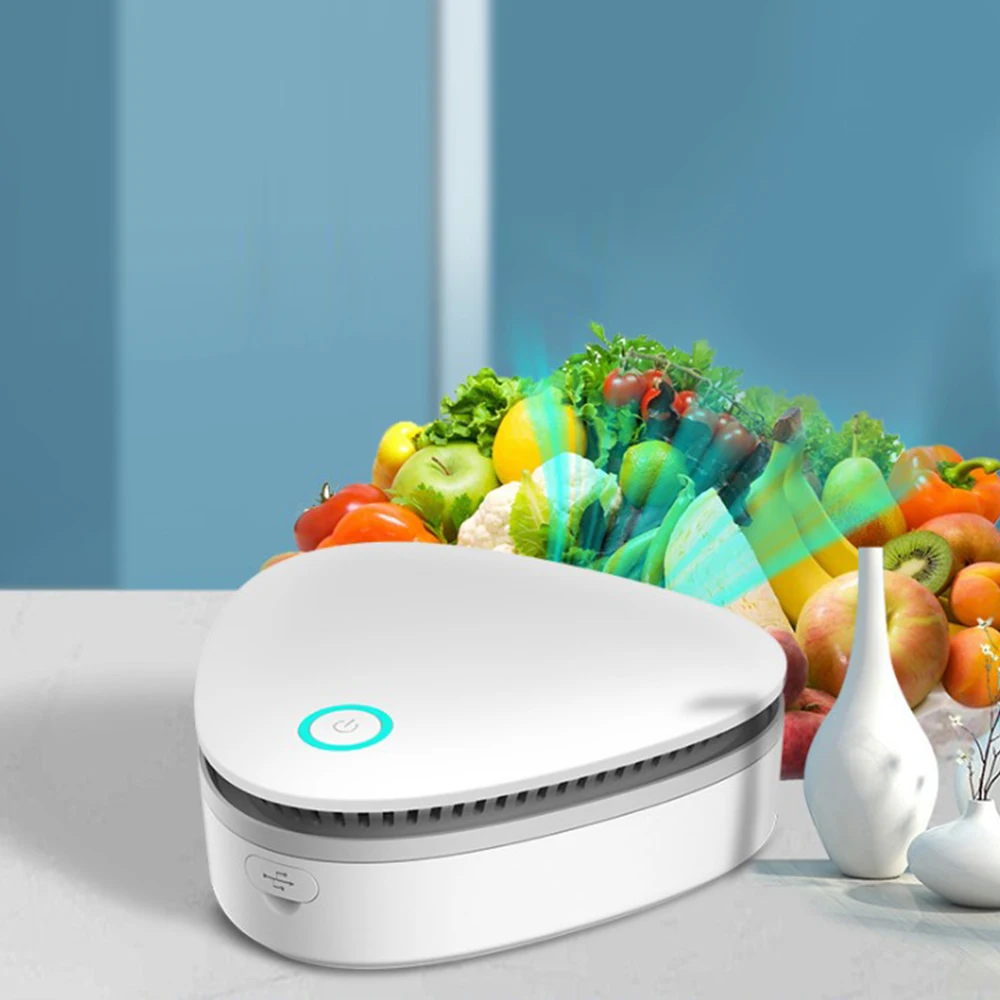

Ozone Sterilizer Household Refrigerator Sterilizer Food Freshener Wardrobe Shoe Cabinets 360-Degree Comprehensive Deodorization