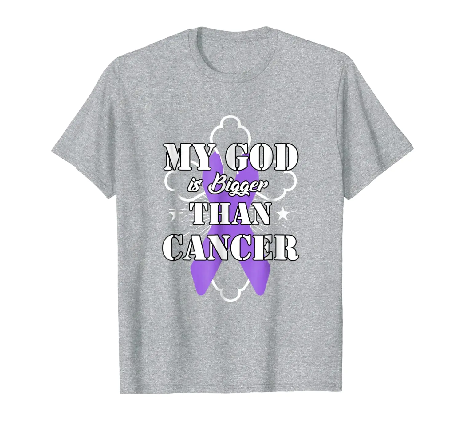 

My God Bigger Than Cancer Hodgkin Lymphoma Tough Shirt Gift