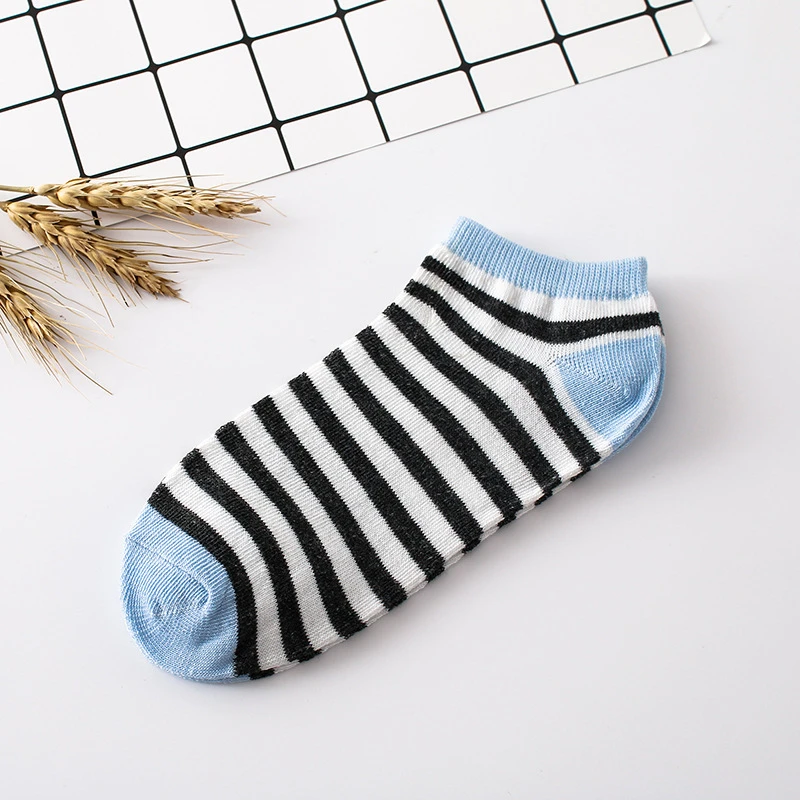 1 пара женские повседневные удобные короткие носки ярких цветов хлопковые