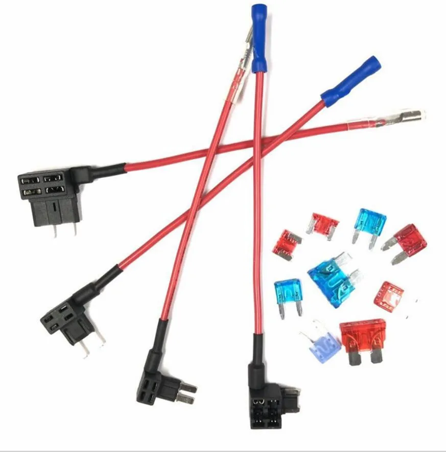 12V Дополнительная схема предохранители для авто Переходник TAP со стандартным