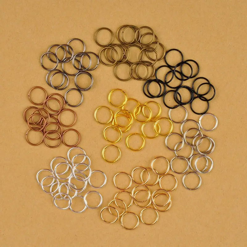 

500g 4 5 6 7 8 10 12 14 16 18 20mm Jump Rings Jewelry Findings & Accessories