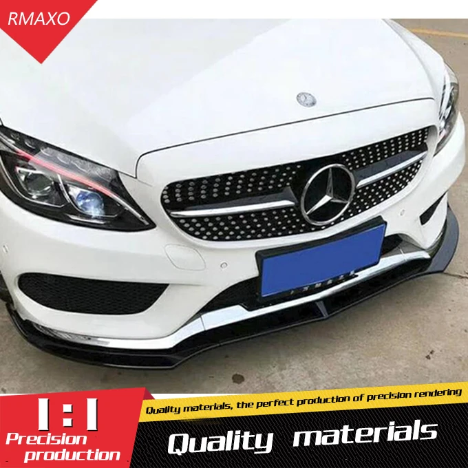 Для BENZ W117 Задний Спойлер ABS задний передний бампер диффузор защитные бамперы для