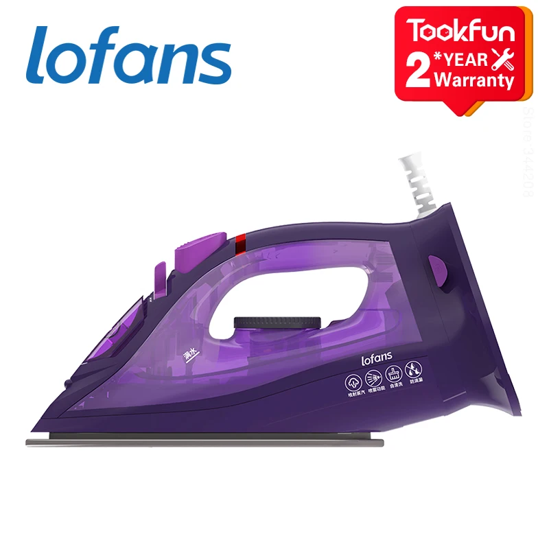 

2022 New Lofans Cordless Steam Iron YD-012V Multi-Function Adjustable Wireless Ironing Garment Steam Generator Anti-Drip Design