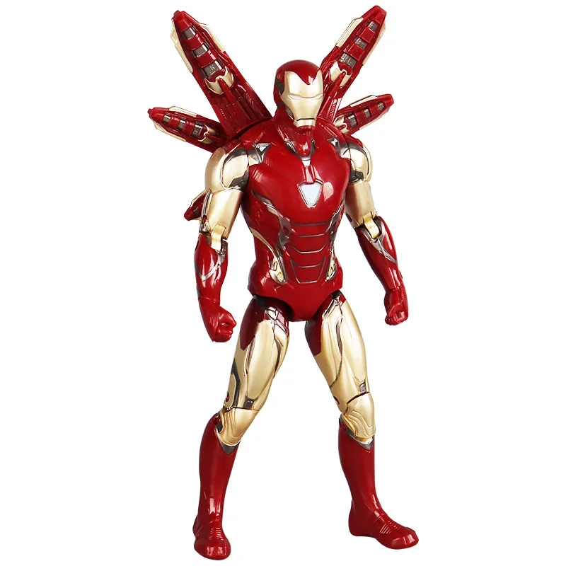 

Marvel Avengers Alliance 4 Spiderman Iron Man Hulk Action Figures Gk Hand Made Toy Model Animation Accessories Baby Toy Gifts