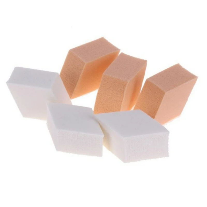 20 шт Мини косметический спонж для макияжа мягкий тонального крема смешанный