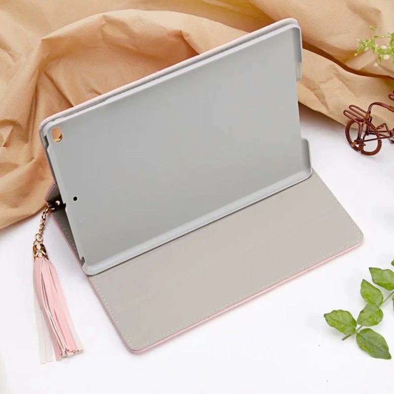 Чехол для планшета нового IPad 9 7 дюймов 2017 2018 кожаный смарт-чехол с кисточкой IPAD Air 1
