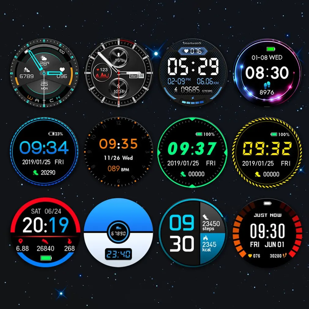 

F22 Sport Smart Watches Man Woman 2021 Gift Intelligent Smartwatch Fitness Tracker Bracelet Blood Pressure For Android Ios