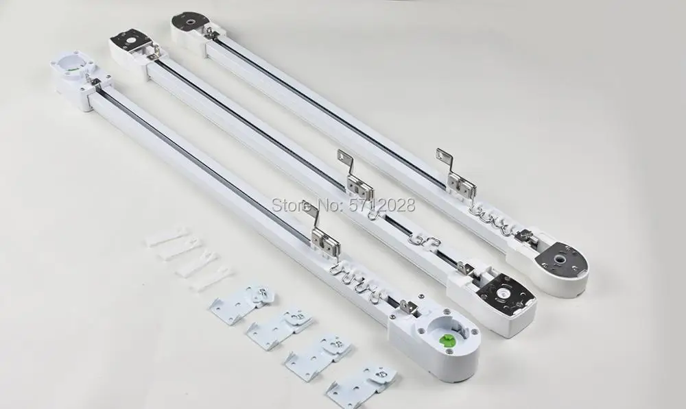 Супертихий электрический карниз для занавесок из алюминиевого сплава мотора Dooya