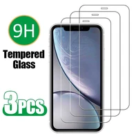 3pcs hd tempered glass for huawei nova 6 se 5g screen protector film
