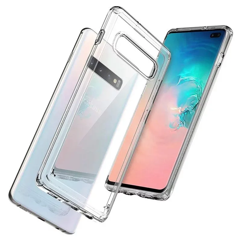 

Spigen Case for Samsung Galaxy S10 S10+ Plus SM-G975 SM-G9730 Ultra Hybrid TPU Air Cushion Protection Full Protective Cover