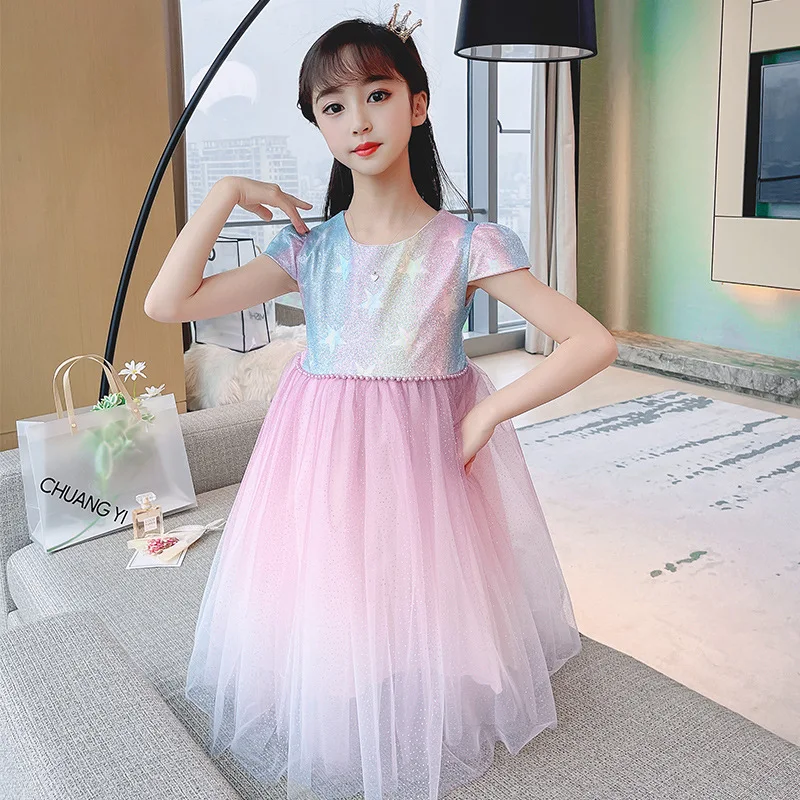 

Tz Boutique Store 2021 Summer Dress 4-15 New Girls Dress Halloween Clothes Kids