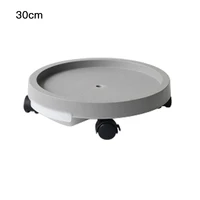 plant flower pot rack planter caddies round caster mobile for gardens 14inch white garden stand with wheels thickened tray
