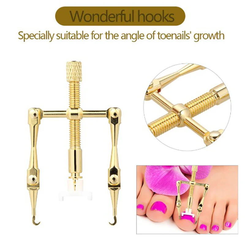 

New Stainless Steel Ingrown Toenail Correction Tool Set Ingrown Toenails Lifter Nail Treatment Pedicure Nail Care Inlay Tools