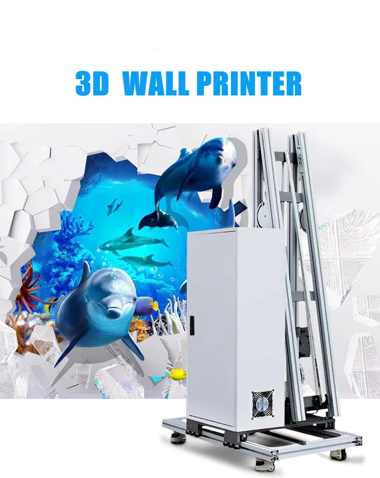 HJZLASER вертикальный настенный принтер 3D фото спальня настенная печатная машина