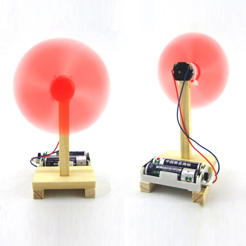 

DIY Electric Fan Model Kit Kids Science Experiment Toys School Project Kindergarten Creative Assembled STEM Education