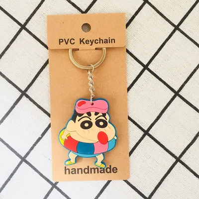 1 шт. Crayon Shin-chan аниме-брелок для ключей пвх рисунок брелок милая игрушка брелок для ключей подарки на день рождения унисекс новинка