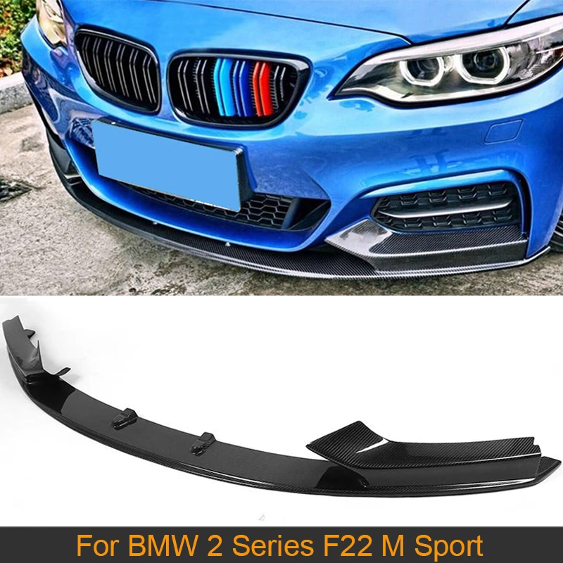 Автомобильный передний бампер спойлер для BMW 2 серии F22 M Sport Coupe Convertible 2014 2017 220i 230i