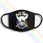 5FDP Five Finger Death Punch Череп армии печать логотипа, стирающаяся дышащая многоразовая хлопковая маска для губ