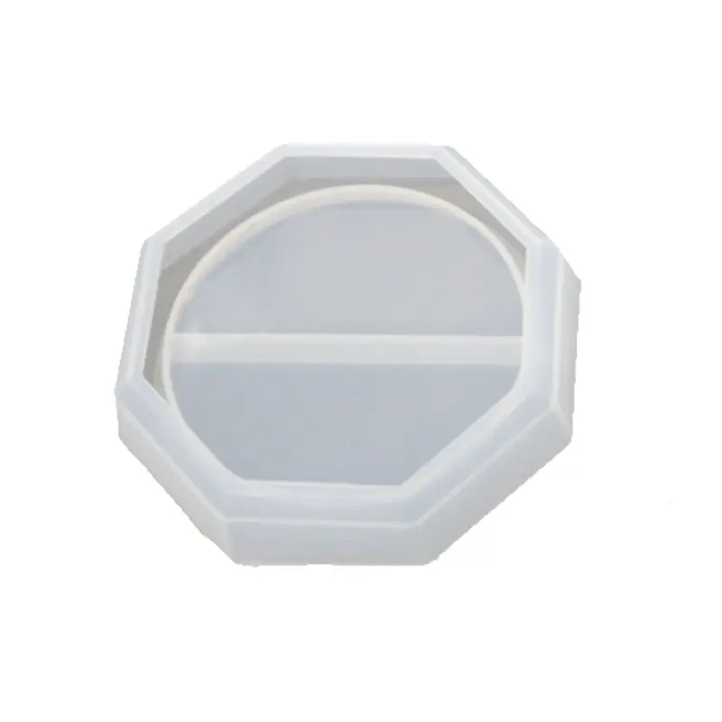 

DIY Crystal Epoxy Mould Irregular Plate Molds High Mirror Handmade Coaster Mold Drop shipping