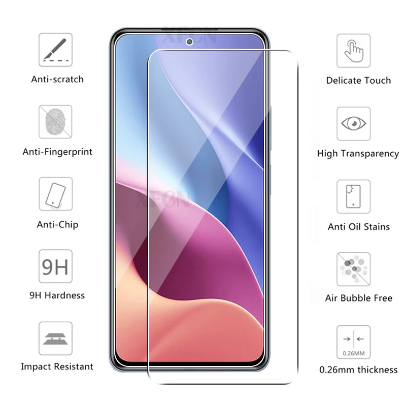 

2Pack protective glass on redmi k40 pro plus screen protector tempered glass for xiaomi ksiomi readmi redmi k 40 k40pro+ HD film