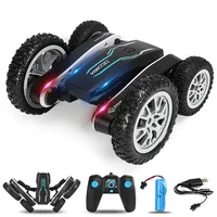 JTY Toys RC Truck 360° Rotating Handstand Light Stunt Vehicle 4WD Crawler High Speed Drift Remote Control Trucks For Children