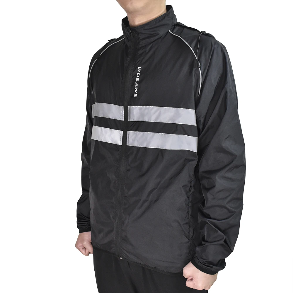 Мужские велосипедные куртки WOSAWE водонепроницаемые для езды на велосипеде с